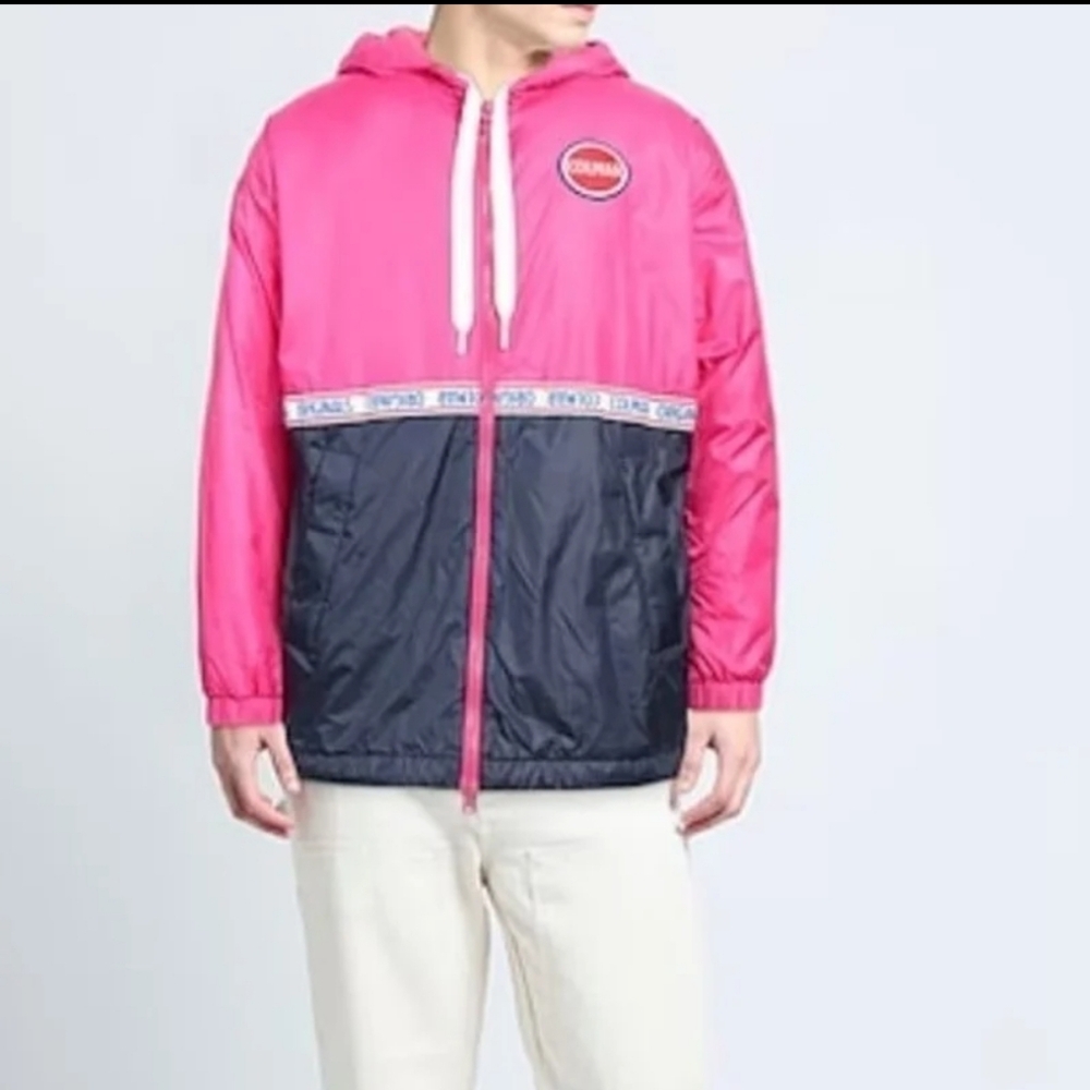 COLMAR Men's Pink and Black Jacket